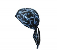 ZANheadgear Flydanna 100 Percentage Polyester Lightning Vented Sport Bandanna (Mesh Blue) ZANheadgear Flydanna 100 Percentage Polyester Lightning Vented Sport Bandanna (Mesh Blue)