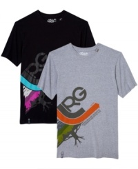One to grow on. With a bright graphic, this LRG tee will be your favorite for years to come. One to grow on. With a bright graphic, this LRG tee will be your favorite for years to come.