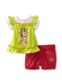 Baby Phat - Kids Baby-girls Newborn Knit Tunic Tank Set, Pink, 6-9 Months Baby Phat - Kids Baby-girls Newborn Knit Tunic Tank Set, Pink, 6-9 Months