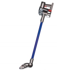 Give a hand to this professional clean machine. Packed with Root Cyclone™ Technology, this compact cordless tool never loses suction and still spins three times faster (and with more power) than conventional electric motors. Go from room to room & from carpet to hard floors using the lightweight aluminum long-reach wand to whisk away allergens & deep-set dirt, then detach the wand & attach the motorized head directly to the the handheld to tackle stairs, car interiors and other tricky spots. 2-year warranty. Model DC44. Give a hand to this professional clean machine. Packed with Root Cyclone™ Technology, this compact cordless tool never loses suction and still spins three times faster (and with more power) than conventional electric motors. Go from room to room & from carpet to hard floors using the lightweight aluminum long-reach wand to whisk away allergens & deep-set dirt, then detach the wand & attach the motorized head directly to the the handheld to tackle stairs, car interiors and other tricky spots. 2-year warranty. Model DC44.