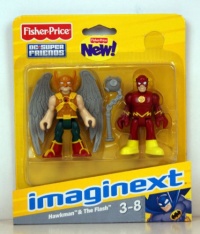 Imaginext DC Super Friends Mini Figure 2Pack Hawkman The Flash Imaginext DC Super Friends Mini Figure 2Pack Hawkman The Flash