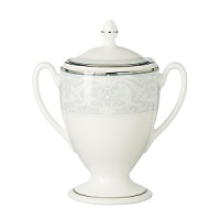 Soft and romantic, the Alana Collection is adorned with a white, textured design atop an intricate blue pattern. This fine bone china adds more than just a touch of elegance to your table Soft and romantic, the Alana Collection is adorned with a white, textured design atop an intricate blue pattern. This fine bone china adds more than just a touch of elegance to your table