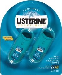 Listerine Pocketmist Cool Mint, 2 Count Listerine Pocketmist Cool Mint, 2 Count