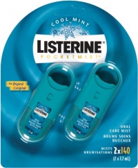 Listerine Pocketmist Cool Mint, 2 Count