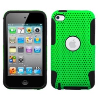 Snap-On Hybrid Design Protector Hard Case for Apple iPod Touch 4th Generation / 4th Gen - Green/Black + 4.5 Inches Lens/Screen Cleaning Cloth Snap-On Hybrid Design Protector Hard Case for Apple iPod Touch 4th Generation / 4th Gen - Green/Black + 4.5 Inches Lens/Screen Cleaning Cloth