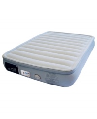 Make your bed... anywhere. A new revolution in inflatable bed comfort and convenience, this extra-thick mattress inflates to provide a firm, cushioned sleep space in just seconds. Three-year limited warranty. Make your bed... anywhere. A new revolution in inflatable bed comfort and convenience, this extra-thick mattress inflates to provide a firm, cushioned sleep space in just seconds. Three-year limited warranty.