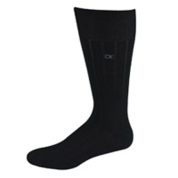 Calvin Klein Men's Socks Dress Rib Crew Black 3pairs Calvin Klein Men's Socks Dress Rib Crew Black 3pairs