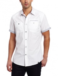 Marc Ecko Cut & Sew Men's Short Sleeve Solid Color Marc Ecko Cut & Sew Men's Short Sleeve Solid Color
