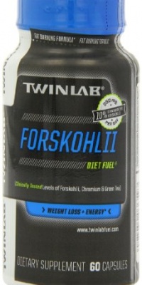 TWINLAB Diet Fuel Forskohlii Weight Loss Tablets, 60 Count TWINLAB Diet Fuel Forskohlii Weight Loss Tablets, 60 Count