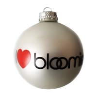 Exclusive to Bloomingdale's, a 2012 glass holiday ornament from Kurt Adler.