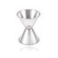 Jiggers Shot Pourer Measuring Tool For Bar Good For Cocktail Drinks Stainless Steel 1 & 2 Oz