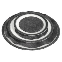 Felt Plate Protectors: Grey Felt Plate Protectors: Grey
