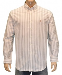 Polo Ralph Lauren Men's Oxford Pinpoint Classic Fit Dress Shirt White Polo Ralph Lauren Men's Oxford Pinpoint Classic Fit Dress Shirt White