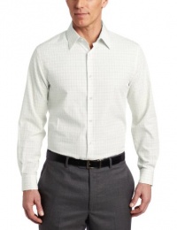 Perry Ellis Men's Long Sleeve Slim Yarn Dye Plaid Shirt Perry Ellis Men's Long Sleeve Slim Yarn Dye Plaid Shirt