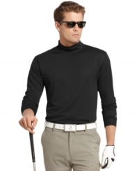 Hit the links in this performance shirt from Izod, with moisture wicking to keep you dry and UV protection to keep you protected on long rounds. Hit the links in this performance shirt from Izod, with moisture wicking to keep you dry and UV protection to keep you protected on long rounds.