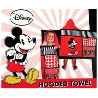 Disney Mickey Mouse Hooded Towel Disney Mickey Mouse Hooded Towel