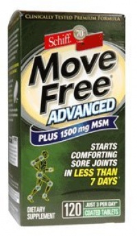 Move Free Advanced Plus MSM Joint Supplement with Glucosamine, Chondroitin, Hyaluronic Acid and MSM, 120 Count Move Free Advanced Plus MSM Joint Supplement with Glucosamine, Chondroitin, Hyaluronic Acid and MSM, 120 Count