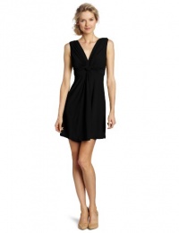 Wrapper V-Neck Dress with Gathered Knot Wrapper V-Neck Dress with Gathered Knot