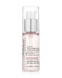This quick-dry topcoat for hair seals the cuticle, helps prevent frizz and fade. Seals in color to help preserve vibrancy, while guarding against daily damage. This quick-dry topcoat for hair seals the cuticle, helps prevent frizz and fade. Seals in color to help preserve vibrancy, while guarding against daily damage.