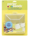 Perler Beads Clear Square Pegboards 4 Pack