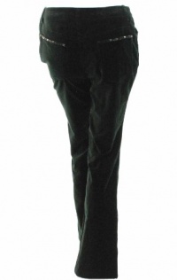 Jones New York Signature Plus Size 5 Pocket Velvet Boot Leg Pant Black Jones New York Signature Plus Size 5 Pocket Velvet Boot Leg Pant Black