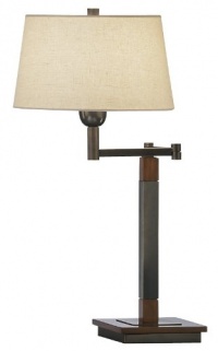 Robert Abbey Wonton Collection Bronze Swing Arm Table Lamp Robert Abbey Wonton Collection Bronze Swing Arm Table Lamp