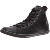 Converse Slim Chuck Taylor Leather Hi Top Shoes in Black Monochrome (117634), Size: 7.5 D(M) US Mens / 9.5 B(M) US Womens, Color: Black Monochrome Converse Slim Chuck Taylor Leather Hi Top Shoes in Black Monochrome (117634), Size: 7.5 D(M) US Mens / 9.5 B(M) US Womens, Color: Black Monochrome