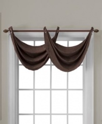 Langdon Grommet Valance 26x26 - Chocolate Langdon Grommet Valance 26x26 - Chocolate