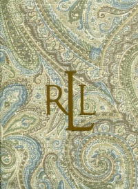Ralph Lauren Fenton Paisley Sage Tablecloth - Round 70 inches Ralph Lauren Fenton Paisley Sage Tablecloth - Round 70 inches
