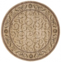 Nourison Zanibar Large Scroll Ivory 2.0-Feet by 2.9-Feet Polyacrylic Area Rug Nourison Zanibar Large Scroll Ivory 2.0-Feet by 2.9-Feet Polyacrylic Area Rug