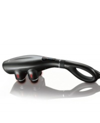 Get the stress out by indulging in a massage from four invigorating percussion heads for deep, intense vibrations that soothe muscle tension and aching tissue. Easily customize your experience with the one-touch flat panel and add in some heat for an ultimate rejuvenation. 1-year warranty. Model MSG-H401. Get the stress out by indulging in a massage from four invigorating percussion heads for deep, intense vibrations that soothe muscle tension and aching tissue. Easily customize your experience with the one-touch flat panel and add in some heat for an ultimate rejuvenation. 1-year warranty. Model MSG-H401.