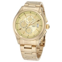 Invicta Men's 1484 Specialty Collection Chronograph Gold Dial 18k Gold Ion-Plated Stainless Steel Watch Invicta Men's 1484 Specialty Collection Chronograph Gold Dial 18k Gold Ion-Plated Stainless Steel Watch