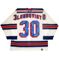 Steiner Sports NHL New York Rangers Henrik Lundqvist Authentic White New York Rangers Jersey Steiner Sports NHL New York Rangers Henrik Lundqvist Authentic White New York Rangers Jersey