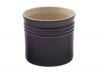 Le Creuset Stoneware 2-3/4-Quart Utensil Crock, Cassis Le Creuset Stoneware 2-3/4-Quart Utensil Crock, Cassis