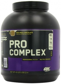 Optimum Nutrition Pro Complex, Rich Milk Chocolate, 4.6 Pound Optimum Nutrition Pro Complex, Rich Milk Chocolate, 4.6 Pound