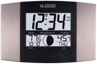 La Crosse Technology WS-8117U-IT-AL Atomic Wall Clock with Indoor/Outdoor Temperature La Crosse Technology WS-8117U-IT-AL Atomic Wall Clock with Indoor/Outdoor Temperature