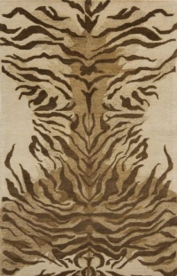 Area Rug 3x5 Rectangle Animal Inspirations Sand Color - Momeni Serengeti Rug from RugPal Area Rug 3x5 Rectangle Animal Inspirations Sand Color - Momeni Serengeti Rug from RugPal
