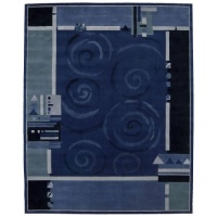 Nourison Dimensions, ND16 Blue Area Rug Nourison Dimensions, ND16 Blue Area Rug