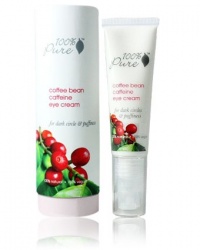 100% Pure Cosmetics - Organic Coffee Bean Eye Cream, 1 fl oz cream 100% Pure Cosmetics - Organic Coffee Bean Eye Cream, 1 fl oz cream