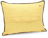 Tommy Hilfiger Lake George Plaid Cotton Canvas Decorative Pillow, Yellow Tommy Hilfiger Lake George Plaid Cotton Canvas Decorative Pillow, Yellow