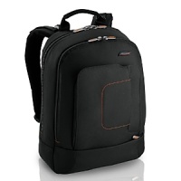 Whether you're heading to the office, gym or a corporate outing o, this Briggs & Riley backpack is an exceptional carry-all. The U-shaped organizer offers slip pockets, an MP3 player pocket, business card and pen pockets, a flash drive pocket and more. The tech section offers cables/cord pockets and built-in, padded computer sleeve with hook/flap closure for laptops up to 15.4. Whether you're heading to the office, gym or a corporate outing o, this Briggs & Riley backpack is an exceptional carry-all. The U-shaped organizer offers slip pockets, an MP3 player pocket, business card and pen pockets, a flash drive pocket and more. The tech section offers cables/cord pockets and built-in, padded computer sleeve with hook/flap closure for laptops up to 15.4.