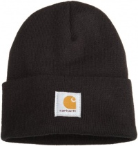 Carhartt Men's Acrylic Watch Hat, Black, One Size Carhartt Men's Acrylic Watch Hat, Black, One Size