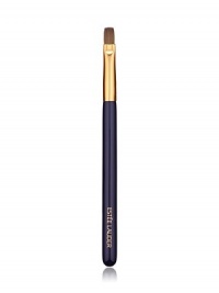 Your lips will love the ease and smooth precision of this essential brush. Comes with a golden cap. Use with either lipstick or lip gloss. Line, define and let your lips shine. Gently dab brush over lipstick (or gloss) and apply by starting at center and working out toward lipline. All Estée Lauder brushes are composed of the finest quality materials and are designed to ensure the highest level of makeup artistry. Your lips will love the ease and smooth precision of this essential brush. Comes with a golden cap. Use with either lipstick or lip gloss. Line, define and let your lips shine. Gently dab brush over lipstick (or gloss) and apply by starting at center and working out toward lipline. All Estée Lauder brushes are composed of the finest quality materials and are designed to ensure the highest level of makeup artistry.