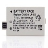 Lithium-Ion Battery + Battery Charger with Car Adapter for Canon Digital SLR EOS Rebel XS / EOS Rebel T1i / EOS Rebel XSi