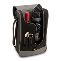 Picnic Time Barossa Insulated Wine Cooler, Black Picnic Time Barossa Insulated Wine Cooler, Black