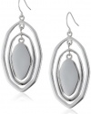 Kenneth Cole New York Urban Smoke Geometric Orbital Drop Earrings