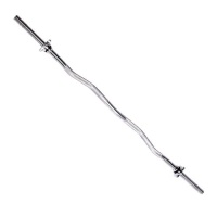 Cap Barbell Weight Bar Standard 47-Inch Threaded Ez Curl Bar Cap Barbell Weight Bar Standard 47-Inch Threaded Ez Curl Bar
