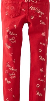 True Religion Girls 7-16 Overdye Grafitti Casey, Red, 12 True Religion Girls 7-16 Overdye Grafitti Casey, Red, 12