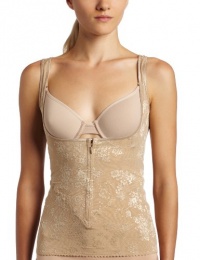 Flexees Firm Control Wear Your Own Bra WYOB Embellished Torsette Flexees Firm Control Wear Your Own Bra WYOB Embellished Torsette