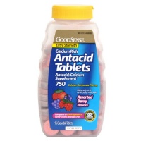 Good Sense Calcium Antacid Extra Strength Tablets, Berry Chew, 750 mg, 96 Count Good Sense Calcium Antacid Extra Strength Tablets, Berry Chew, 750 mg, 96 Count